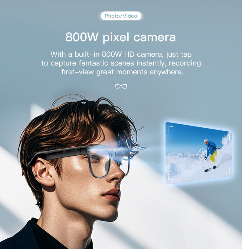 SmartVision - Modern Design AI Bril Smart Vision Handsfree Camera ...